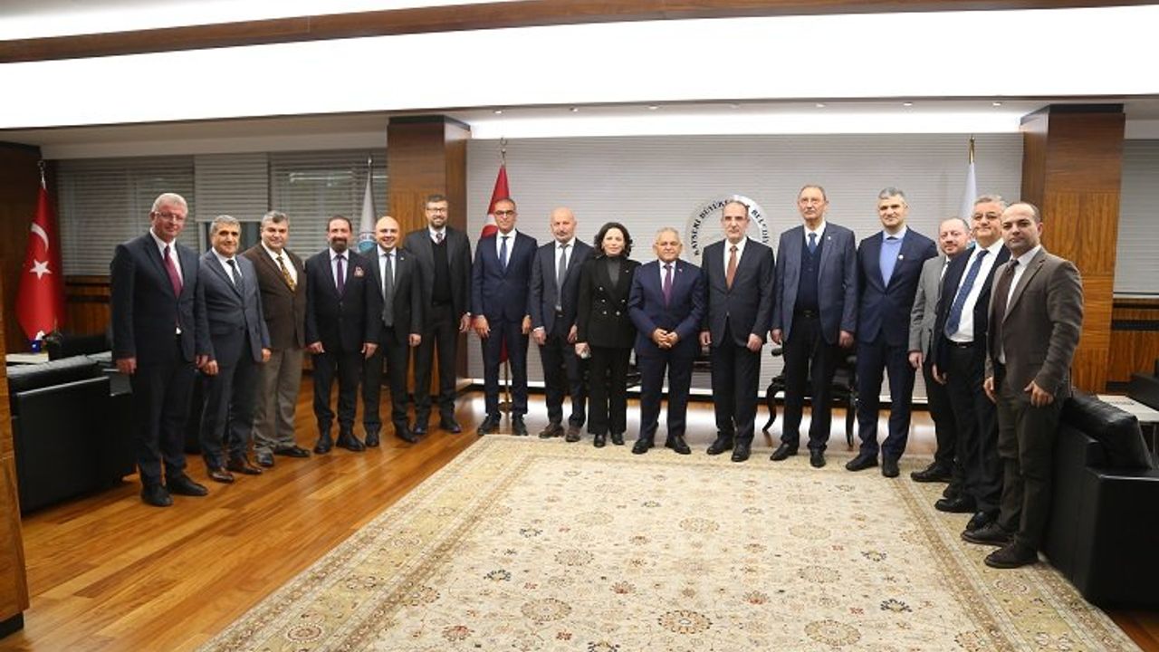 İslam Kalkınma Bankası'ndan Kayseri Büyükşehir'e ziyaret