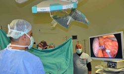 Hitit Üniversitesi canlı yayında tümörlü böbrek ameliyatı ve böbrek taşı operasyonu yaptı!