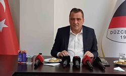 Düzcespor Kayyum Başkanı Kaltu: "Düştük ama çıkacağız"