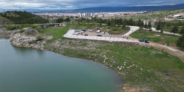 Çorum Belediyesi Çomar barajında kentte yakışır mesire alanı oluşturuyor!