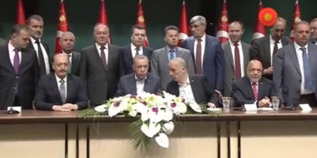 Cumhurbaşkanı Erdoğan duyurdu: Kamu işçisine yüzde 45 zam