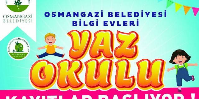 Bursa Osmangazi'de 'Bilgi Evleri'nde yaz başlıyor