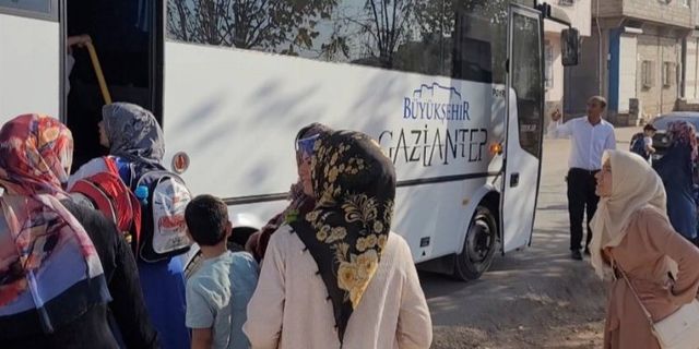 Gaziantep Narlıtepe'de okula ulaşım sorunu kökten çözüldü