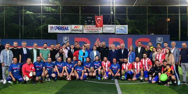 Trabzon’da Orhan Kaynar Futbol Turnuvası başladı
