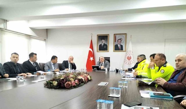 Zonguldak’ta kış tedbirleri toplantısı gerçekleştirildi