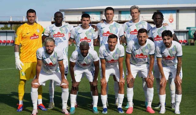 Çaykur Rizespor ile Başakşehir 19. randevuda