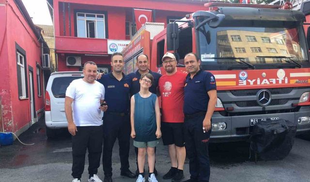 İtfaiyeden ’özel’ Murat için ’özel’ tatbikat