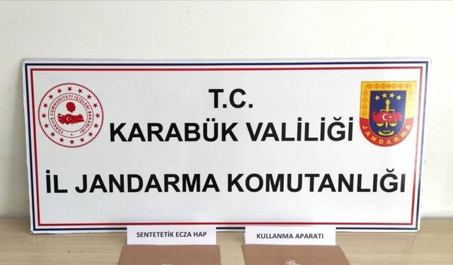 Karabük’te uyuşturucu operasyonu