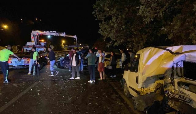 Kdz.Ereğli’de trafik kazası; 1 yaralı