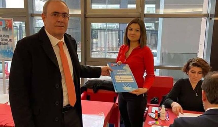 Levent Çöphüseyinoğlu CHP’den milletvekili aday adayı oldu