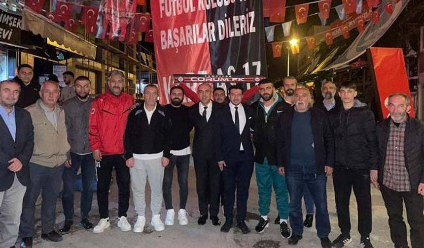 CHP'li adaydan Çorum FK tribün liderlerine kadro sözü!