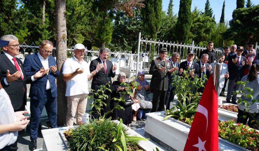 30 Ağustos Zafer Bayramı’nda şehitler unutulmadı