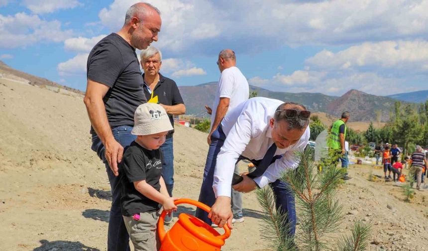 Büyük zaferin 102’inci yılı, 102 fidanla taçlandı