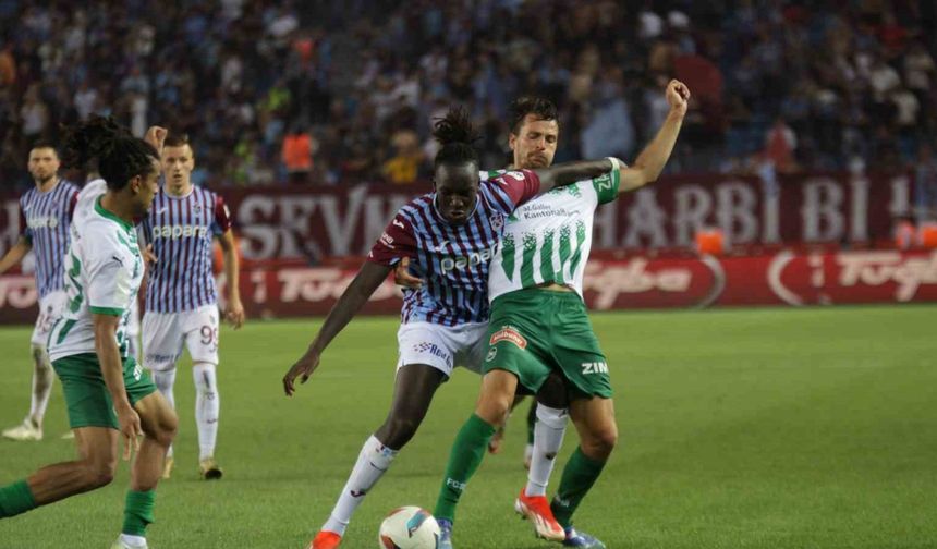 UEFA Konferans Ligi: Trabzonspor: 1 - St. Gallen: 1 (Maç sonucu)