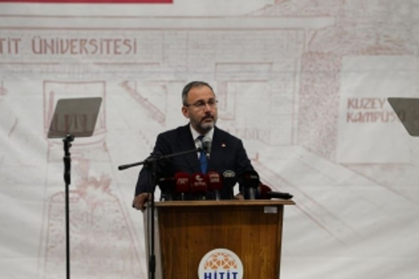 Gençlik ve Spor Bakanı Kasapoğlu, Çorum Hitit Üniversitesi akademik yıl açılışına katıldı!